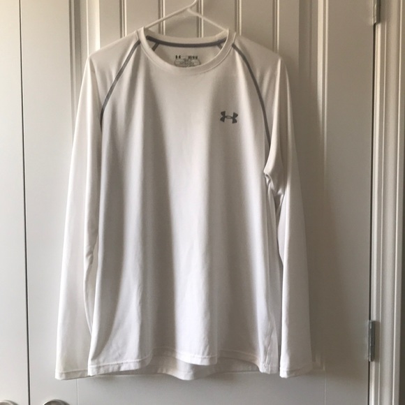 Under Armour Other - Under Armour Gray/White Long Sleeved Top